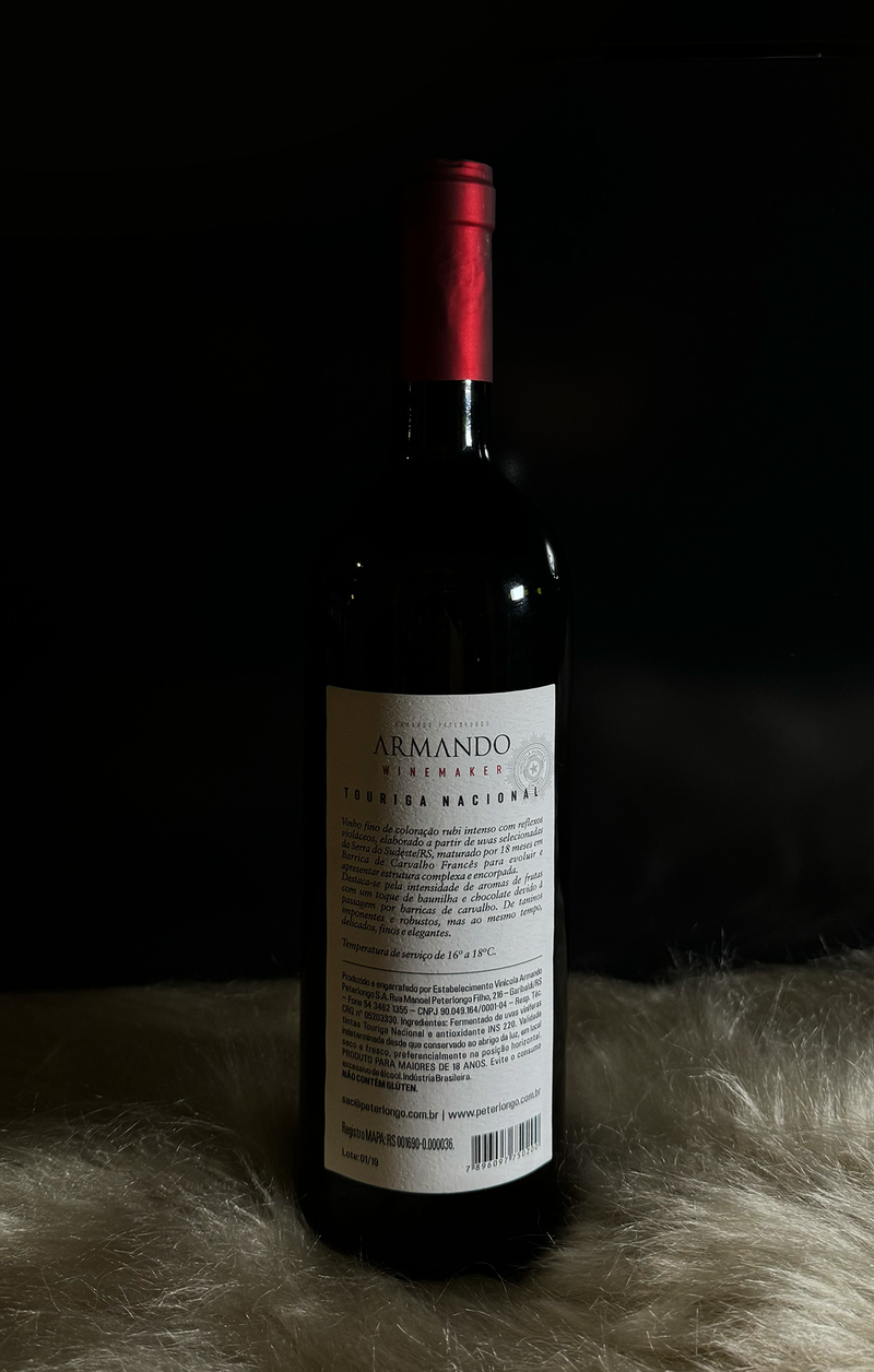 Armando Peterlongo Winemaker - Touriga Nacional