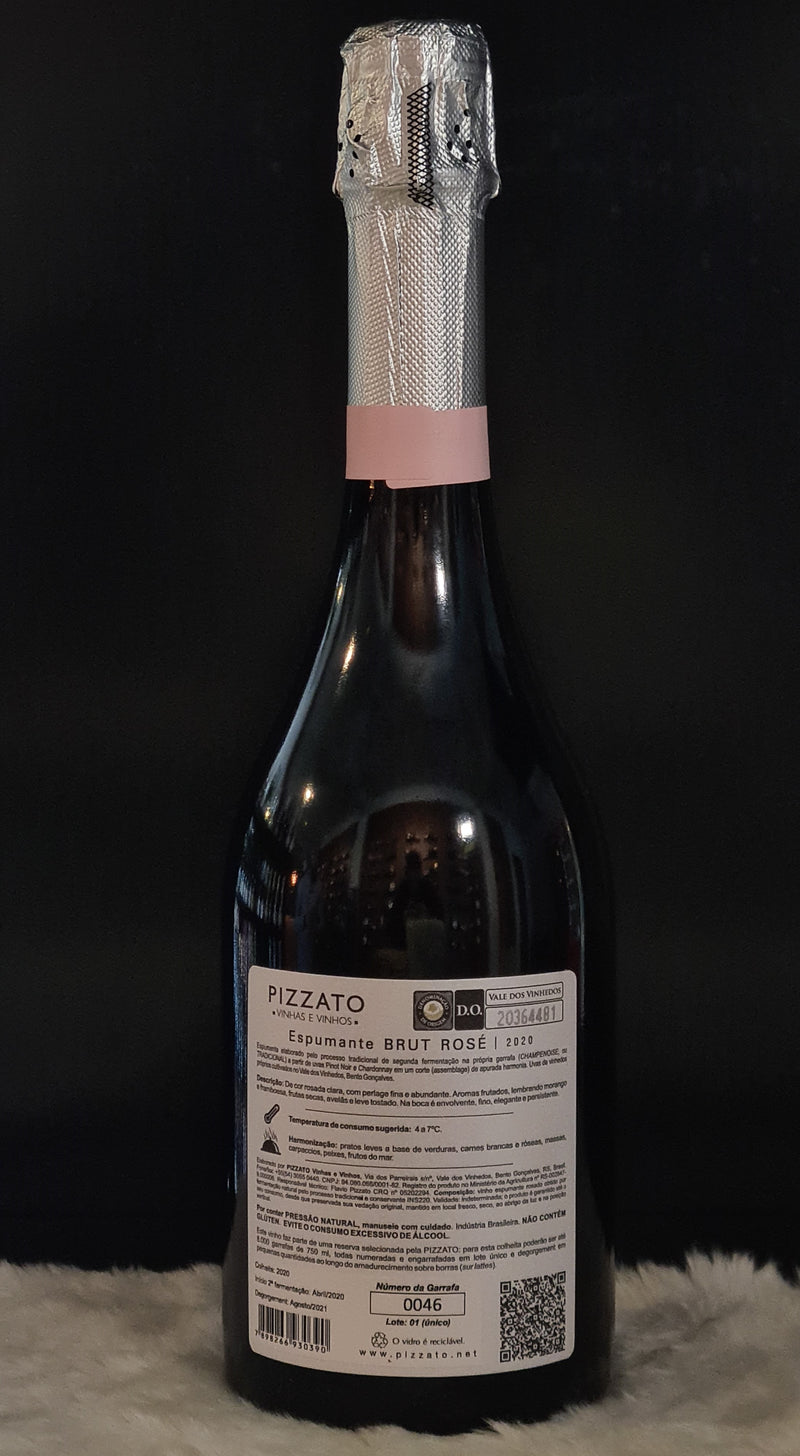 Espumante Pizzato Rosé Brut