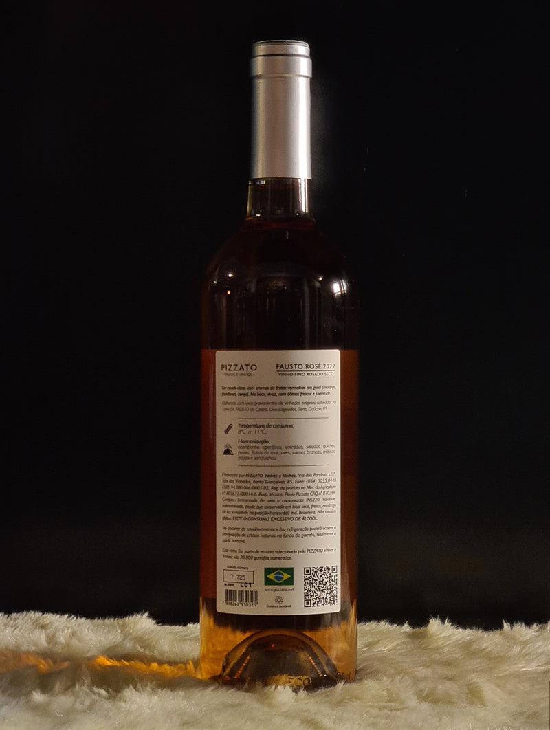 Vinho Dr. Fausto Pizzato - Merlot Rosé