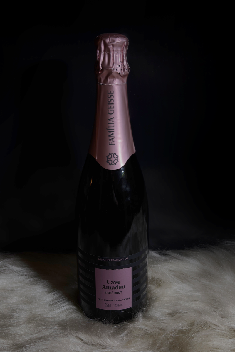 Espumante Cave Amadeu Geisse - Brut Rosé