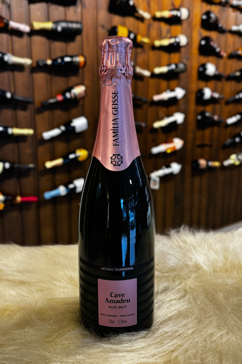Espumante Cave Amadeu Geisse - Brut Rosé