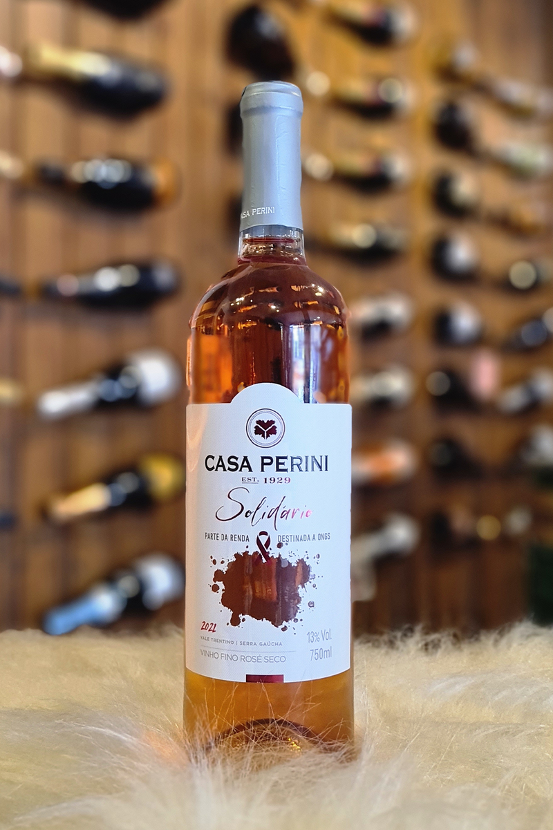 Vinho Casa Perini Solidário - Rosé