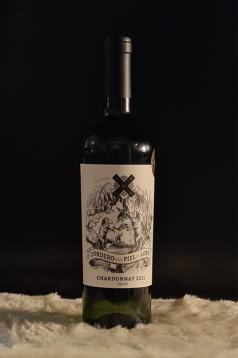 Vinho Cordero con Piel de Lobo - Chardonnay