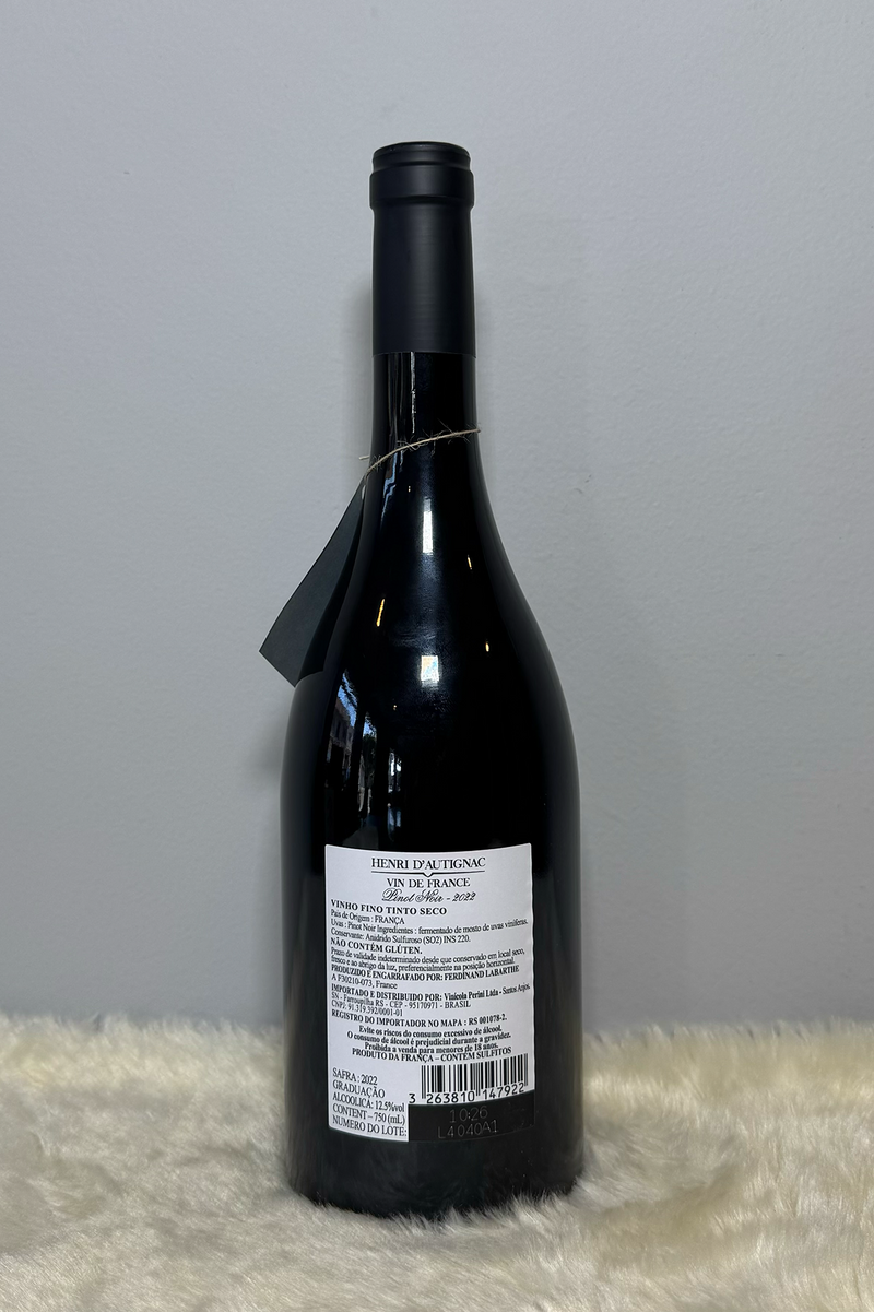 HENRI D'AUTIGNAC - Pinot Noir DOC